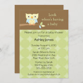 Neutraal Baby shower voor de zoete stekelstoot Kaart (Voorkant / Achterkant)