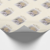 Neutraal babyzakje,  naam, liam cadeaupapier (Hoek)