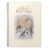 Neutraal babyzakje,  naam, liam notitieboek (Voorkant)