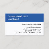 Neutraal, Basis Visitekaartje (Voorkant)