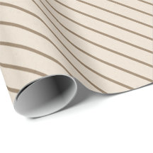 Neutraal beige en taupe diagonale gestreepte gesch