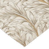 Neutraal Beige Goud Botanisch Blad William Morris Medium Tafelloper (Hoek)