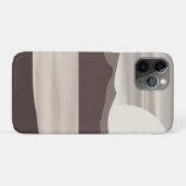 Neutraal bergmeer landschap- Case-Mate iPhone case (Achterkant (horizontaal))