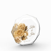 Neutraal Bloem Boeket-Bruiloft- Fotoblokken (Links)