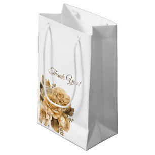 Neutraal Bloem Boeket-Bruiloft- Klein Cadeauzakje