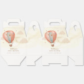 Neutraal Boho  Hete Luchtballon Baby shower Bedankdoosjes (Ongevouwen)