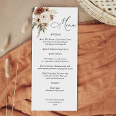 neutraal Boho-menu Menu