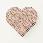 Neutraal borstontwerp notitieboek (Achterkant)