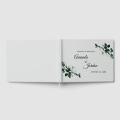 Neutraal Botanical Wedding Guest Book Gastenboek (Volledig)