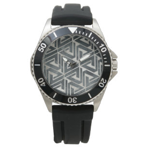 Neutraal Collectie van de Tegel - Geometrisch Horloge