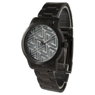 Neutraal Collectie van de Tegel - Geometrisch Horloge