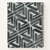Neutraal Collectie van de Tegel - Geometrisch Notitieboek (Achterkant)