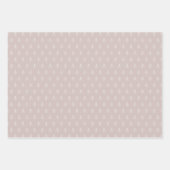 Neutraal | Coördinatie van het vakantiepatroon Inpakpapier Vel (Voorkant)