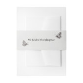 Neutraal Cornsilk Uitnodigingen Wikkel (Voorkant Voorbeeld)