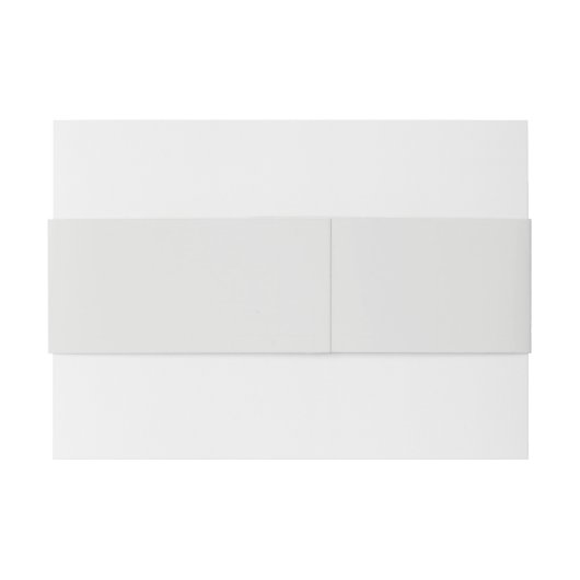 Neutraal Cornsilk Uitnodigingen Wikkel (Achterkant Voorbeeld)