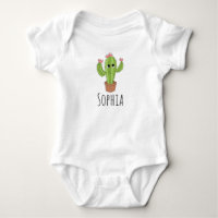 Neutraal Cute Kawaii Cactus Plant en naam