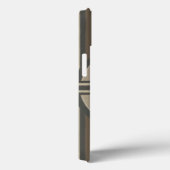 Neutraal deco-paneel I Case-Mate iPhone Case (Achterkant / Rechts)