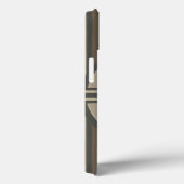 Neutraal deco-paneel I Case-Mate iPhone Case (Achterkant / Rechts)