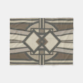 Neutraal deco-paneel I Fleece Deken (Voorkant (Horizontaal))