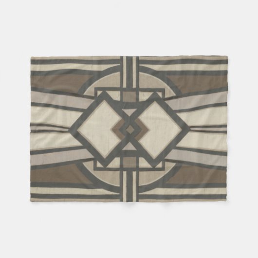 Neutraal deco-paneel I Fleece Deken (Voorkant (Horizontaal))