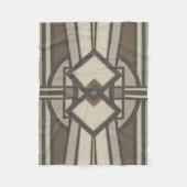 Neutraal deco-paneel I Fleece Deken (Voorkant)