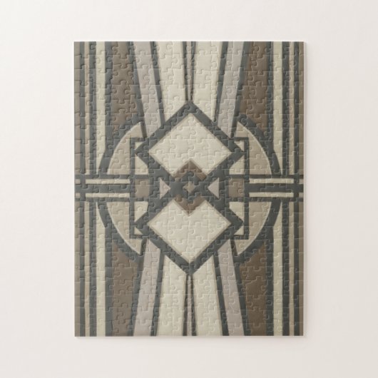 Neutraal deco-paneel I Legpuzzel (Verticaal)