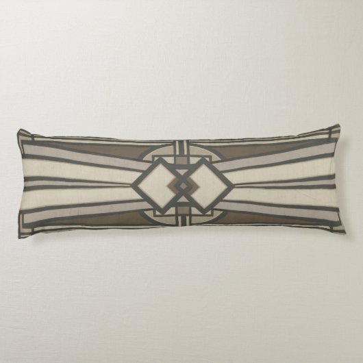 Neutraal deco-paneel I Lichaamskussen (Achterkant)