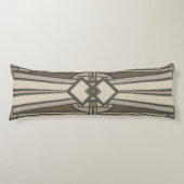 Neutraal deco-paneel I Lichaamskussen (Voorkant)