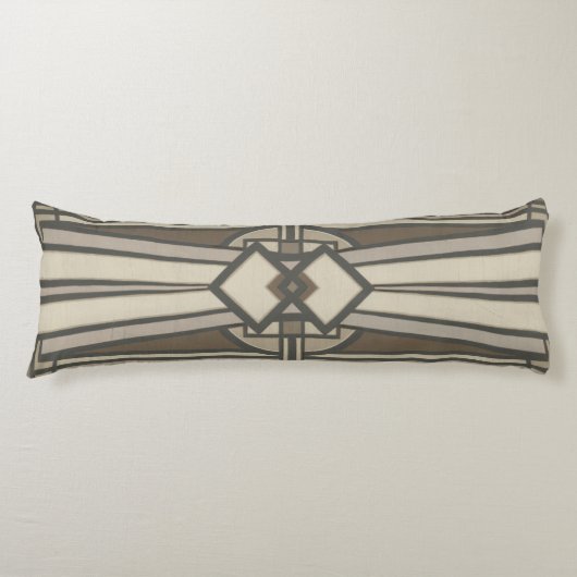 Neutraal deco-paneel I Lichaamskussen (Voorkant)