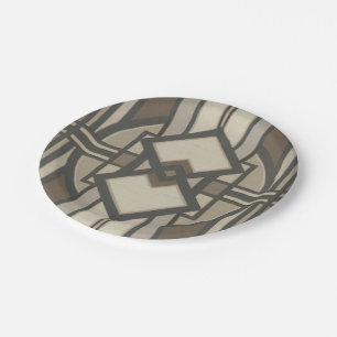 Neutraal deco-paneel I Papieren Bordje