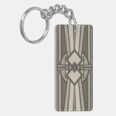 Neutraal deco-paneel I Sleutelhanger (Voorkant Links)