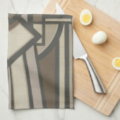 Neutraal deco-paneel I Theedoek (Quarter Fold)