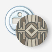 Neutraal deco-panel II Button Flesopener (Voorkant)