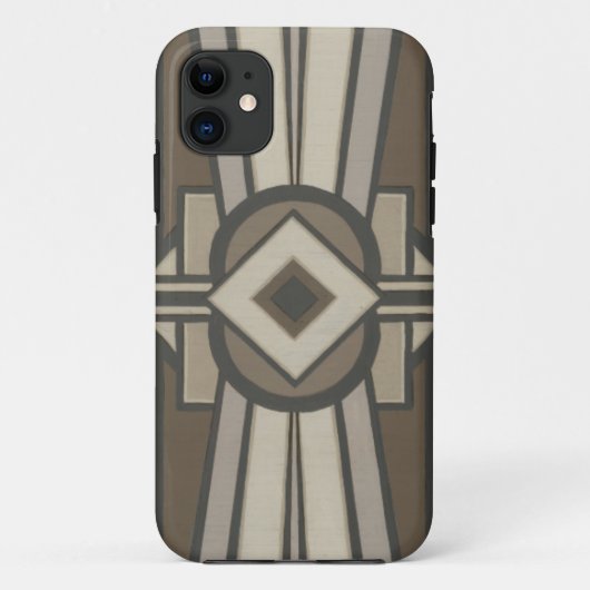 Neutraal deco-panel II Case-Mate iPhone Case (Achterkant)