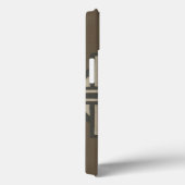 Neutraal deco-panel II Case-Mate iPhone Case (Achterkant / Rechts)