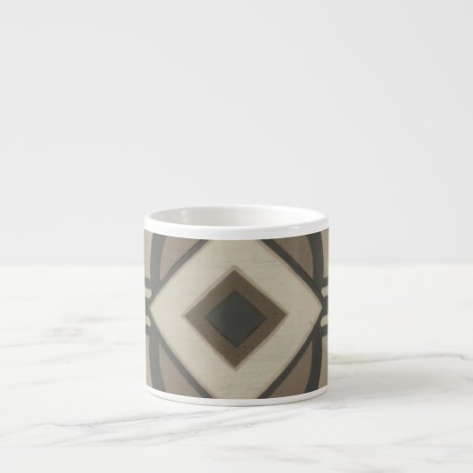 Neutraal deco-panel II Espresso Kop (Voorkant)