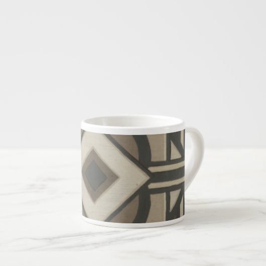 Neutraal deco-panel II Espresso Kop (Voorkant rechts)