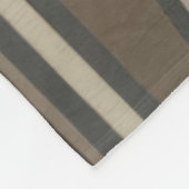 Neutraal deco-panel II Fleece Deken (Hoek)