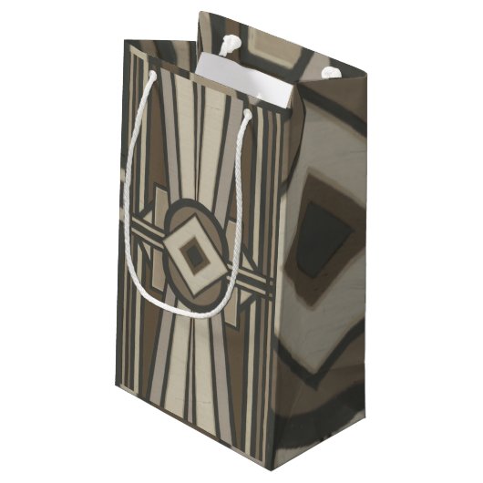 Neutraal deco-panel II Klein Cadeauzakje (Achterkant Gekanteld)