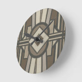 Neutraal deco-panel II Ronde Klok (Hoek)