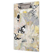 Neutraal Elegant Abstract Collageontwerp Klembord (Links)