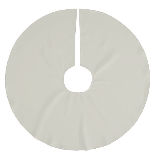 Neutraal Elegant Ivoor Wit - Polyester Tree Rok Kerstboom Rok (Voorkant)