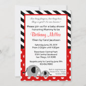 Neutraal Elephant Baby shower Uitnodiging (Voorkant)