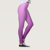 Neutraal en effen gradiënt roze leggings (Rechts)