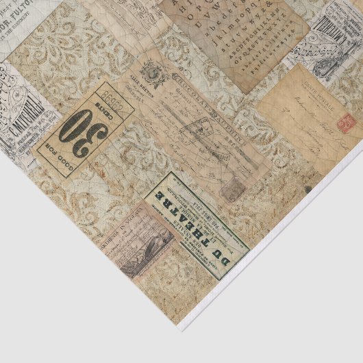 Neutraal  Ephemera-tissuepapier Tissuepapier (Detail)