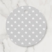 Neutraal Gekke Gans 1e Verjaardagsfeest Bedankjes Labels (Achterkant)