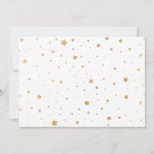 Neutraal Geslacht Baby Sprinkle - witte gouden ste Kaart (Achterkant)