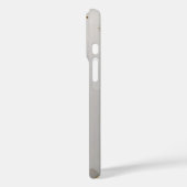 Neutraal & Goud Marmer  Case-Mate iPhone Case (Achterkant / Links)