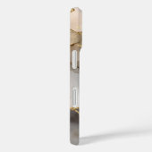 Neutraal & Goud Marmer  Case-Mate iPhone Case (Achterkant / Rechts)