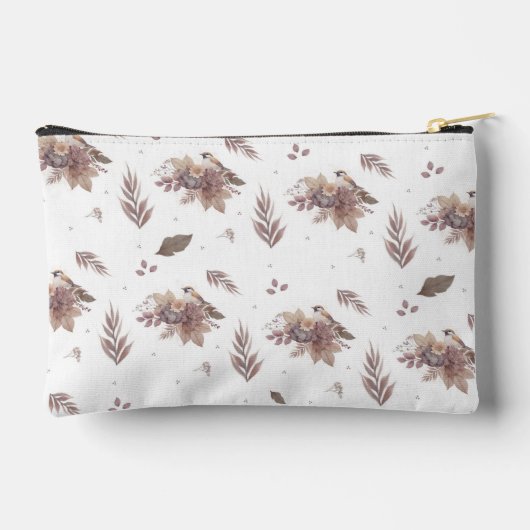 Neutraal herfstvogel naadloos patroon etui (Achterkant)